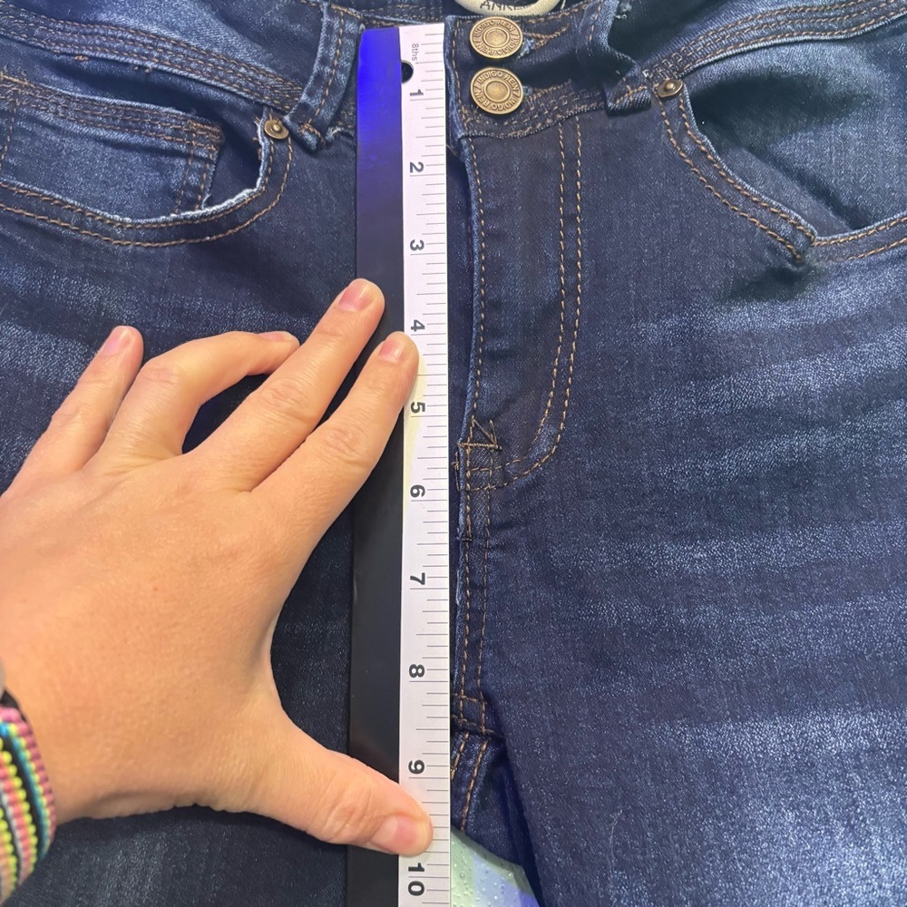 ⭐️ 3/$21 ⭐️ Indigo Rein High Rise Dark Indigo Jeans - Picture 7 of 8